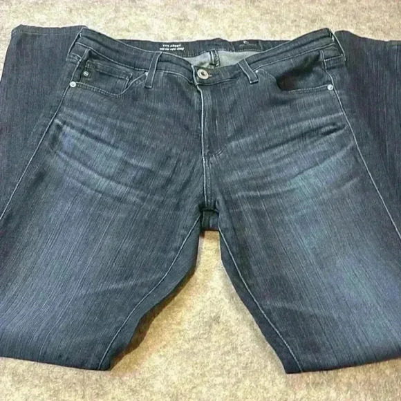 AG Jeans, The Abbey Mid Rise Super Skinny. Size 29R, Dark Wash. - Picture 7 of 13